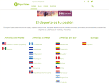 Tablet Screenshot of deportisimo.com